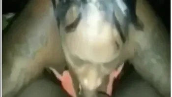 A Young Granny With Amazing Throat Game