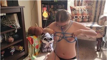 Tied Up Sluts First Finger Squirt!