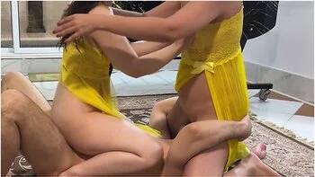 سکس تریسام ایرانی دو تا خ .ا .ه .ر با شوهر / Sharing Husband With Step Sis