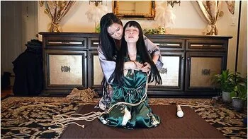 Dominatrix Mara Ties Marica Hase In Shibari Then Exposes Her