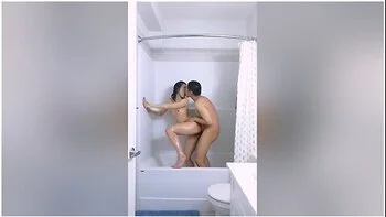 18not20 Chinese Girl Asking The Old Man Washing Her To Join The Shower & Ends Up Having Wet Sex