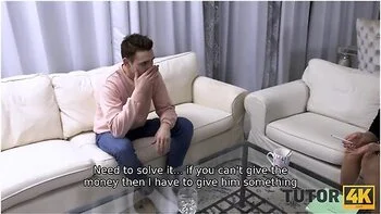 Martin Spell And Violette Sulty - Mature Geometry Teacher Services Stud In Front Of Her Stepson