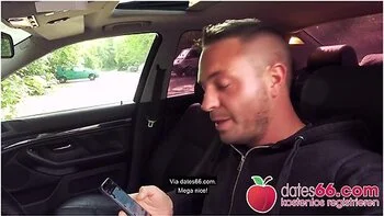 Silicon-tits Milf Fucks Stranger On Stairs (public) - Sophie Logan