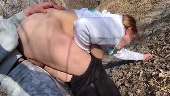 Mya Lane Outdoor Hardcore Fuck Drone Follows MILF Public Sex