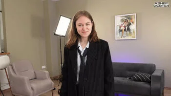 Real Amateur Casting with Kira Stone - Teen Blowjob & Cowgirl Sex in 4K