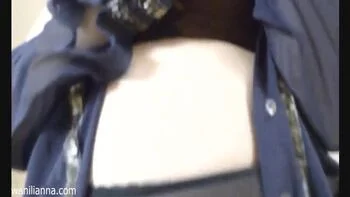 Hairy Pussy & Custom Stockings - Wanilianna Amateur Hotel Fuck