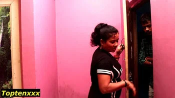 Indian Wife Cheats on Husband with Young Friend - No Pull Out Desi Sex