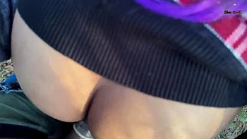 Indian Desi Aunty Outdoor Blowjob with Stranger in Forest - Almost Caught Public Sex