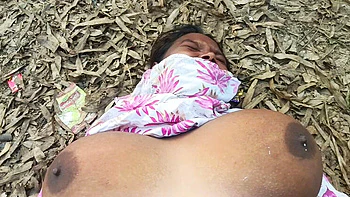 Desi Bhabhi Outdoor Anal Fuck with Huge Boobs and Big Ass