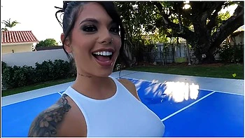 Beautiful Curvy Latina Gets Caught And Fucked Hard - Gina Valentina