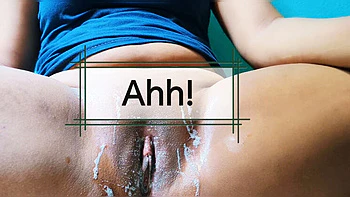 EvaSexy Horny Asian Teen Shaves Her Hairy Pussy Close-Up