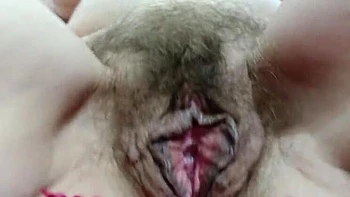 Angela Lady's Juicy Orgasm Close Up - Big Natural Tits MILF Licking Pussy