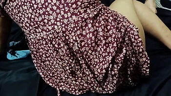 Young Stepbrother Fucks Horny Asian MILF With Big Natural Tits - Viral Creampie