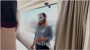 A Married Woman Who Silently Stays With Her Husband And Has Sex With A Fully Exposed Glass