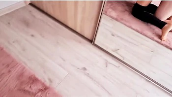 Condom Sex With My Tight Skinny Wife, Cum In Condom