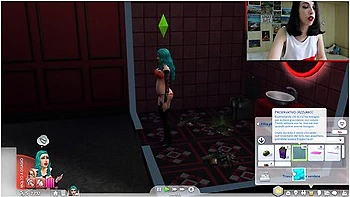 Gamer Girl, Mia Khalifa And Johnny Sins - The Sims 4