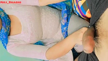 Desi Village Mili Bhabi Horny Step Sister Wants Big Black Cock in Her Tight Pink Pussy - Indian Homemade Hindi Sex