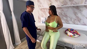 Fake Masseuse Fucks Latina Big Ass Fucked, Comes In Her Big And Delicious Ass