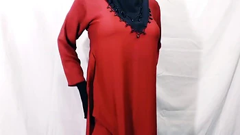 Indian Beautiful Hijabi Muslim Couple Thirsty For Fuck