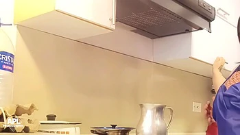 My Stepmother Was Waiting For My Stepfather In Very Provocative Lingerie, But I Got Home First