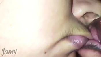 Husband And Wife Had Sex All Night And Enjoyed It A Lot, Janvibhabhi Was Fucked By Her Husband