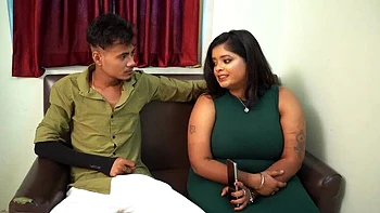 Neighbor Girl Helps Boy Next Door With Deep Blowjob and Titty Fucking in Hindi