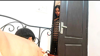 Desi Indian Bhabhi Hardcore Sex With Devar In Front Of Wife - Blowjob, Doggy, BDSM