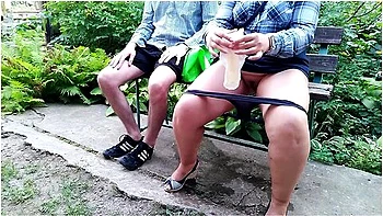 Fetishist Stepson-in-law And Lustful Stepmother-in-law In The Park