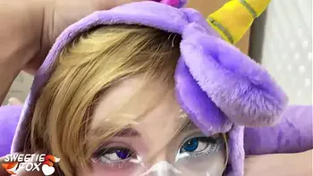 Unicorn Big Ass Blowjob Dick and Hard Fuck - POV Cosplay