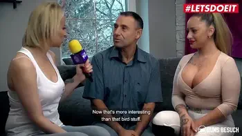 LETSDOEIT - #Dana Jayn - Busty German Blondie Takes It Deep From A Horny Daddy