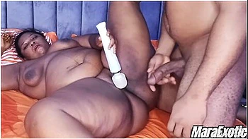 Horny Black Couple Passionate Fuck - Mara Exotic