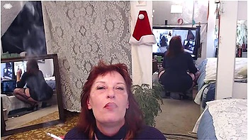 V202 Curvaceous Dawn Smokin At Christmas Before Jillin Off