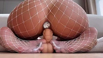 Liza Shultz Big Ass Cowgirl Solo Masturbation with Dildo Riding and Shaking Orgasm