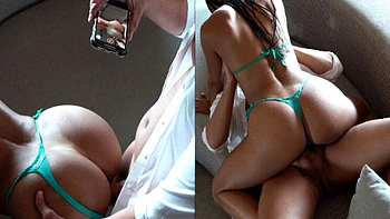 Sexy Hippie Girl Takes Thick Cock for Anal Climax on Beach