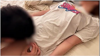 College Girl Friend Staring Curiously At The Sperm (body Is An Adult)