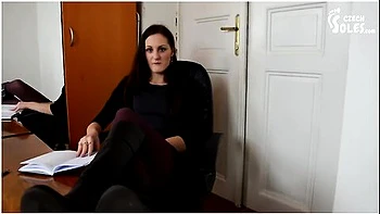 Foot Fetish Therapy Session, Pov (tall Girl Feet, Big Feet, Boots, Pantyhose, Pov