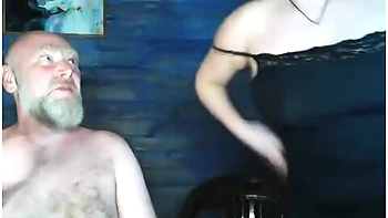 Real Mature Couple Addams-fuck In Their Suburban House; Sucking Nipples, Dick