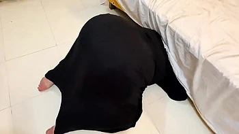 Hot Muslim Maid Stuck Under Bed Begs For Anal Fuck From Owner - Aria Mia Big Ass Doggy Style