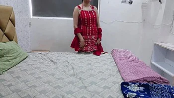 Indian father-in-law brutally fucks daughter-in-law hard in Hindi - Saarabhabhi6 rough family sex