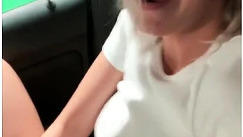 Leonie Pur - Omg So Risky! Fingered My Tight Pussy To Orgasm In Public Parking Garage