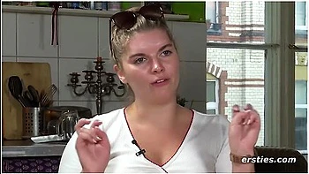 Trainee From Dusseldorf Passionately Masturbates In Front Of The Camera