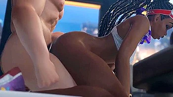 Lily Vs Kimberly - Street Fighter 6 (porn Compilation) With Car Toon