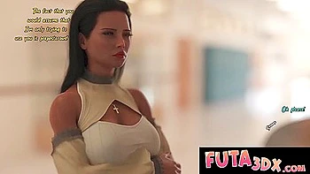 3dx - Big Dicked Futa Babes Fucking Hard In The Reading Room