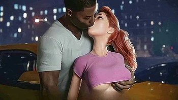 Car Toon - Amanda Without Subtitles 3d Animation Big Boobs