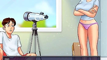 Summertime Saga - Car Toon