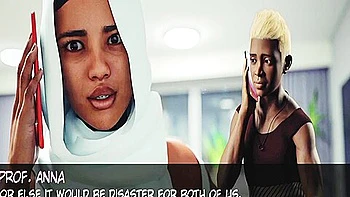 University Professor Anna Attract With Affrican Student 18+ Part1