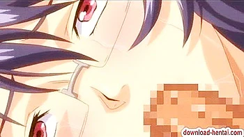 In a swimsuit, she gives a blowjob and takes it in her mouth and swallows it