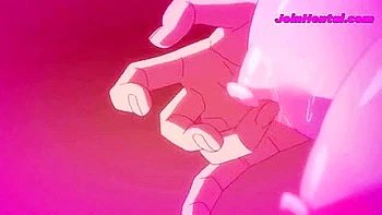 The chin is rubbed and thrusted by a virgin man and vaginal cum shot.