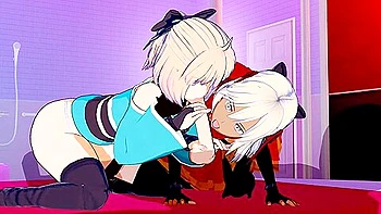 Fate;grand Order - Okita Souji X Okita Souji (alter) Threesome