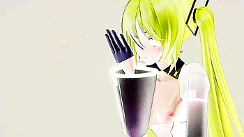 Hentai Undress Dance Vocaloid Mmd 3d Blonde Hair Color Edit Smixix